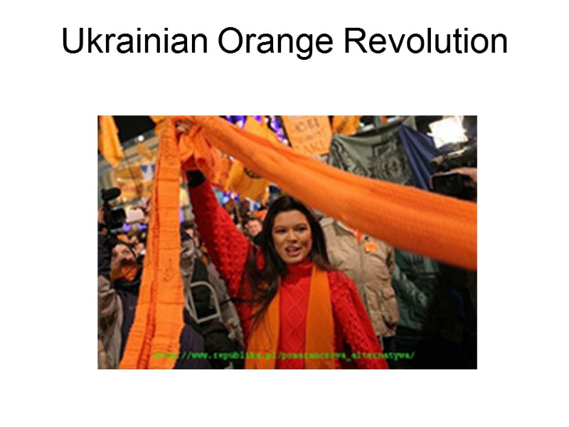 Ukrainian Orange Revolution